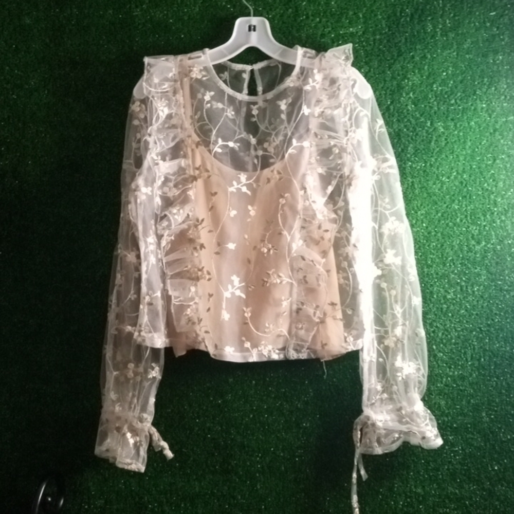 Mello day floral blouse